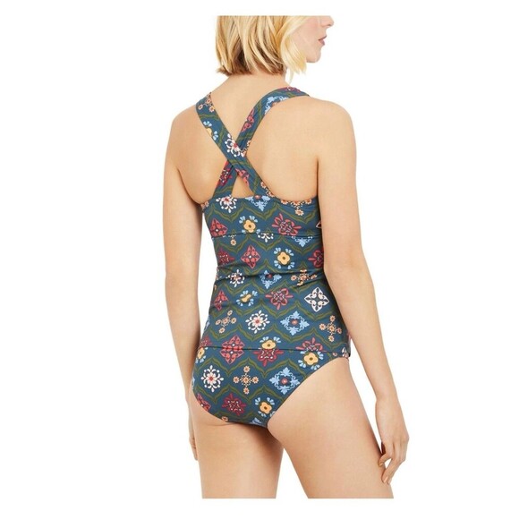 A PEA IN THE POD Maternity Tankini Swimsuit Size XS Two Piece NEW Beach Resort - Picture 6 of 15